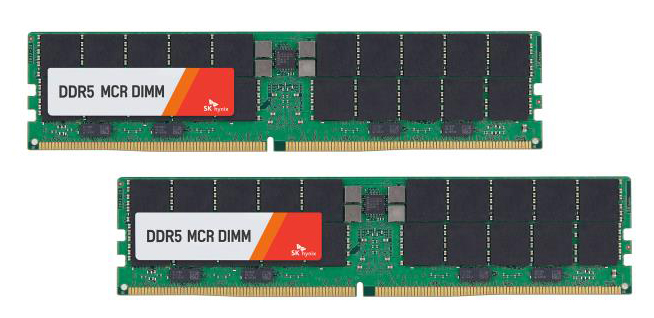 SK海力士开发出业界最快的服务器内存模组MCR DIMM